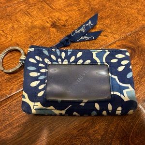 Vera Bradley key chain coin bag